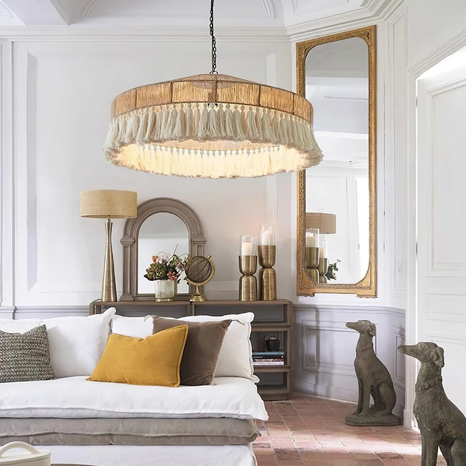 Vorenth Hemp Rope Pendant Light - Image 7