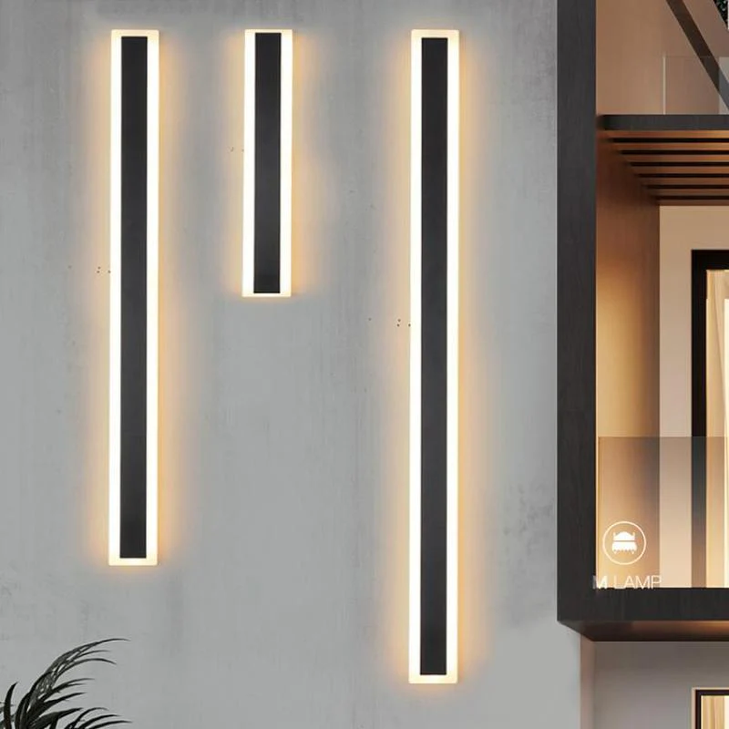 Vynn Linear Outdoor Wall Lamp - Image 13