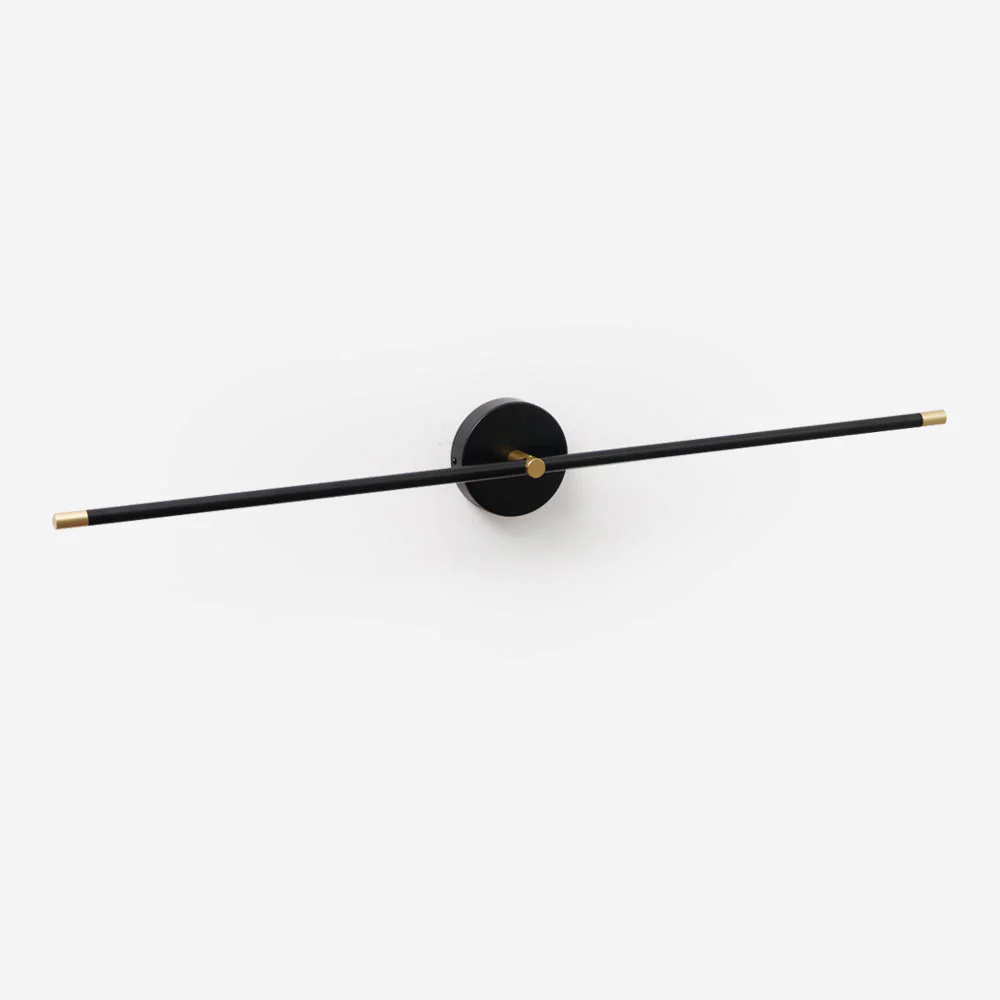 Wall Lamp Minimalist Linear Rod Double End Accent Modern Style