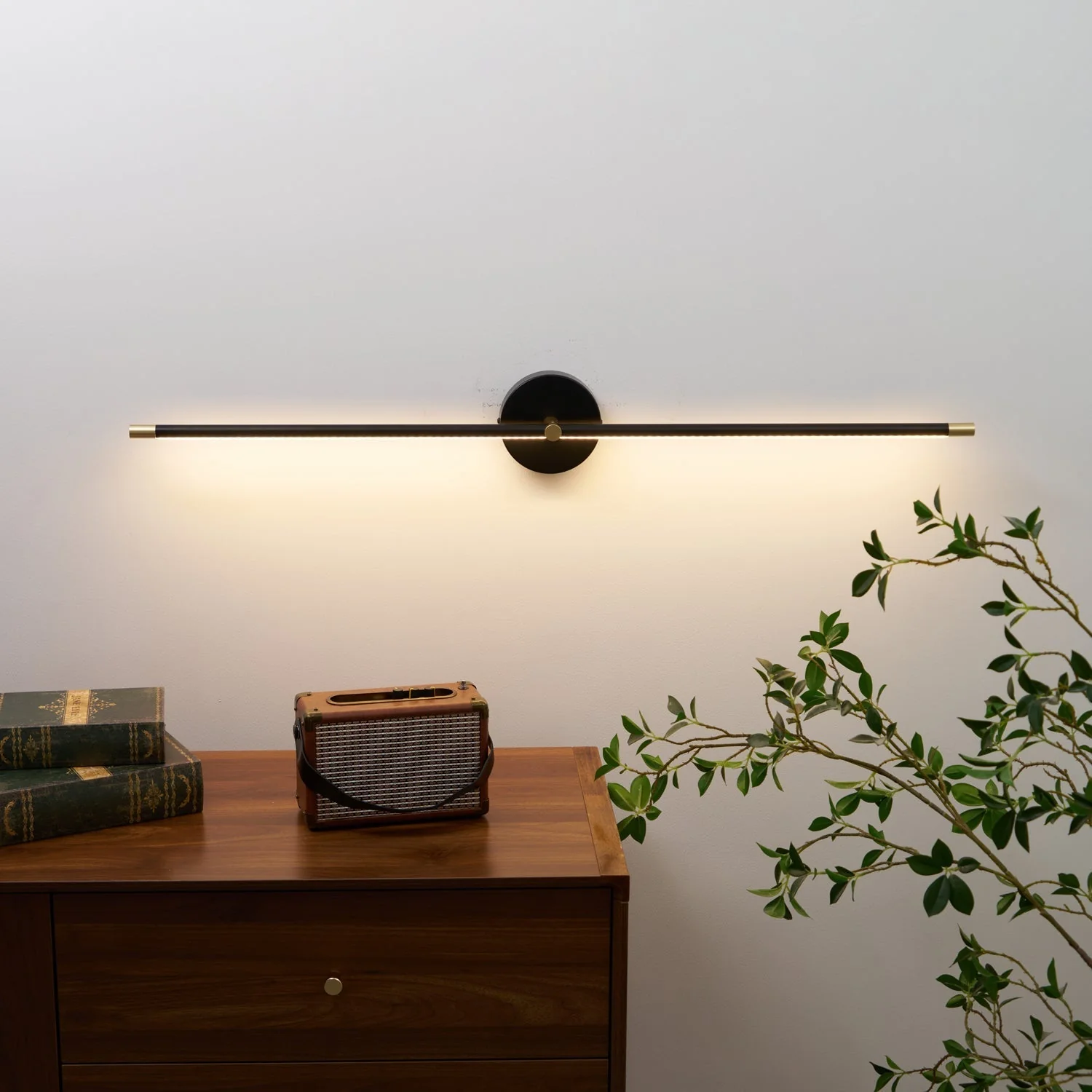 Wall Lamp Minimalist Linear Rod Double End Accent Modern Style - Image 9