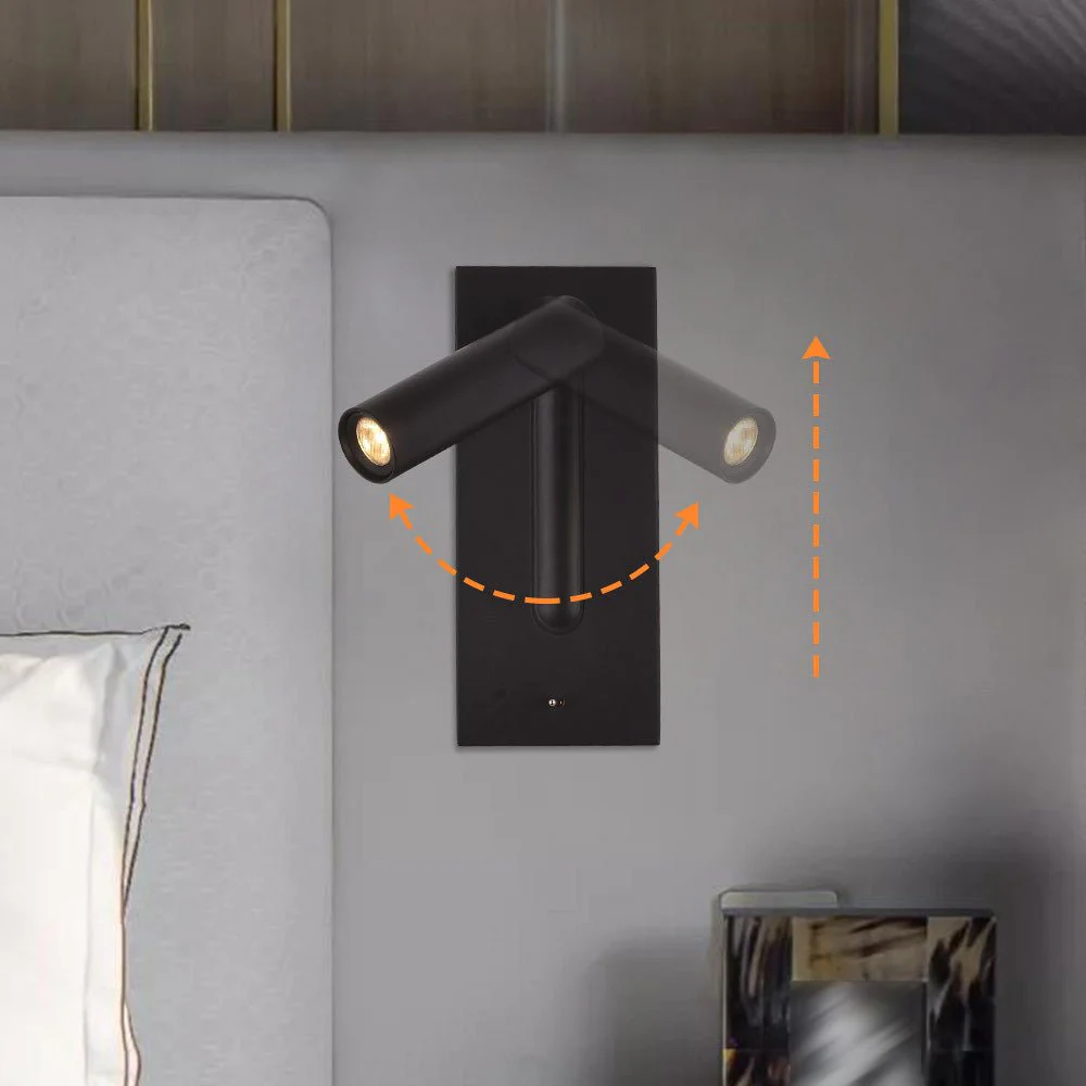Wallace Modern Minimalist Rotating Sconce Wall lamp - Image 5