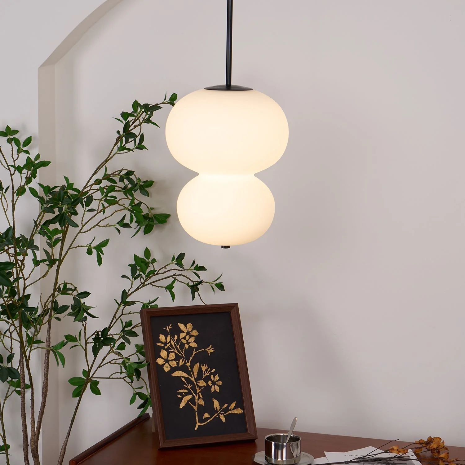Warren Minimalist Glass Pendant Light - Image 12