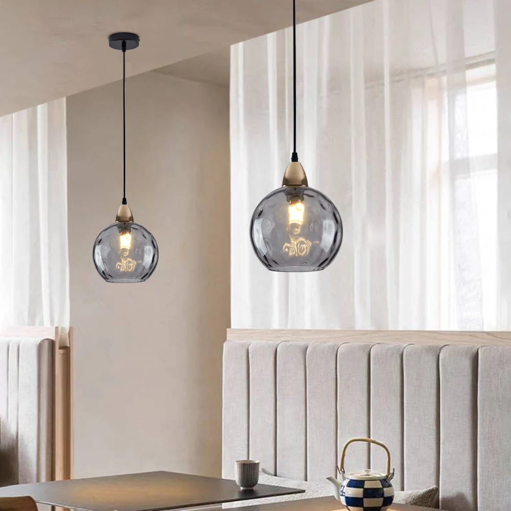 Water Ripple Glass Pendant Lights - Image 11
