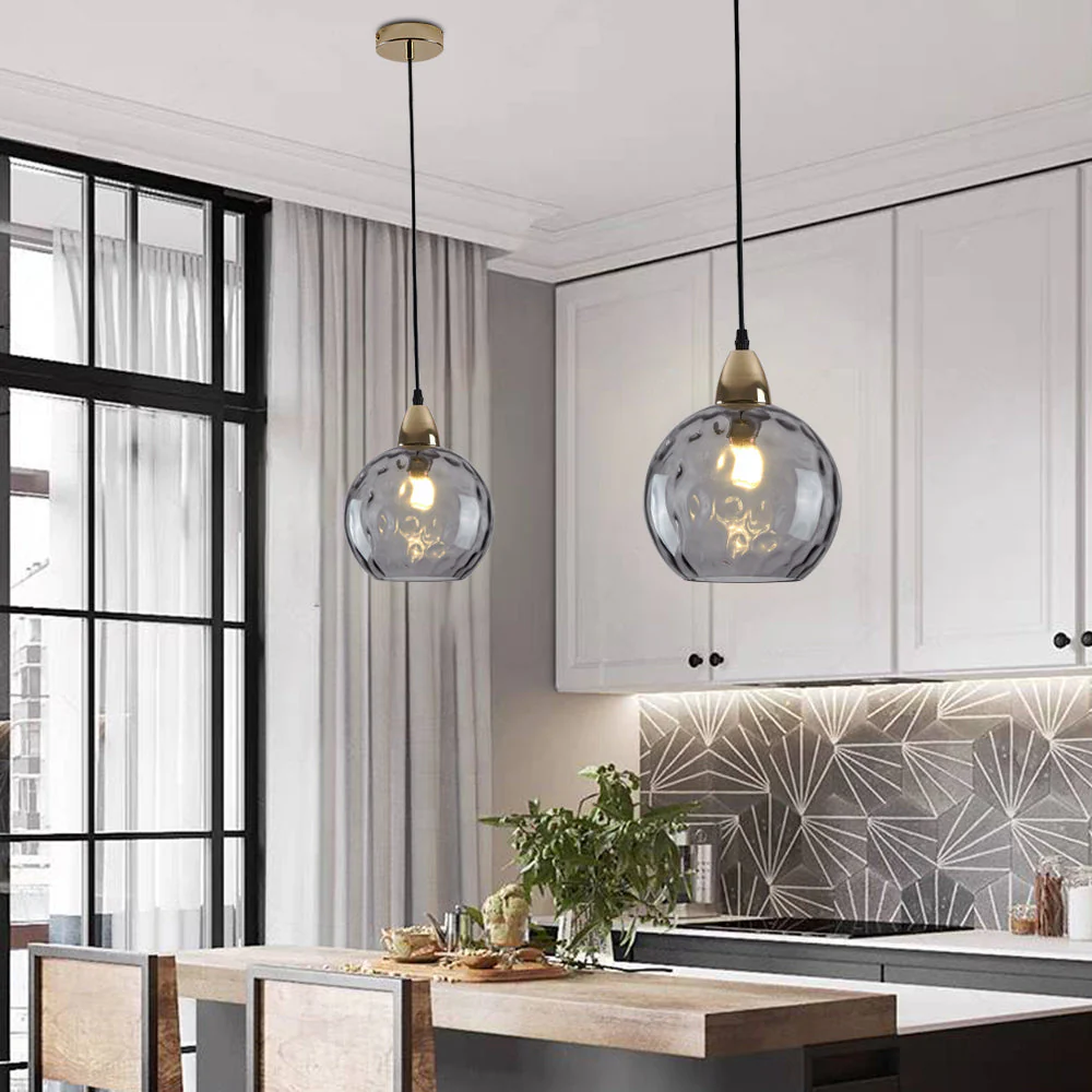 Water Ripple Glass Pendant Lights - Image 12