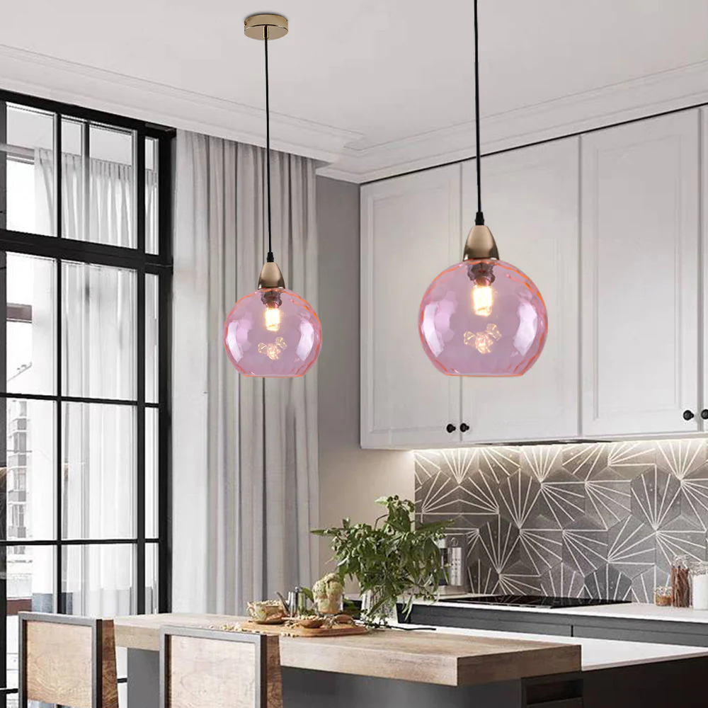 Water Ripple Glass Pendant Lights - Image 16