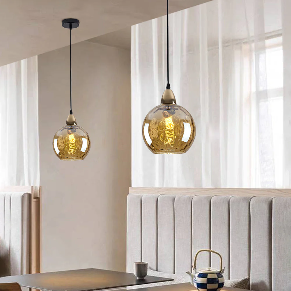 Water Ripple Glass Pendant Lights - Image 21
