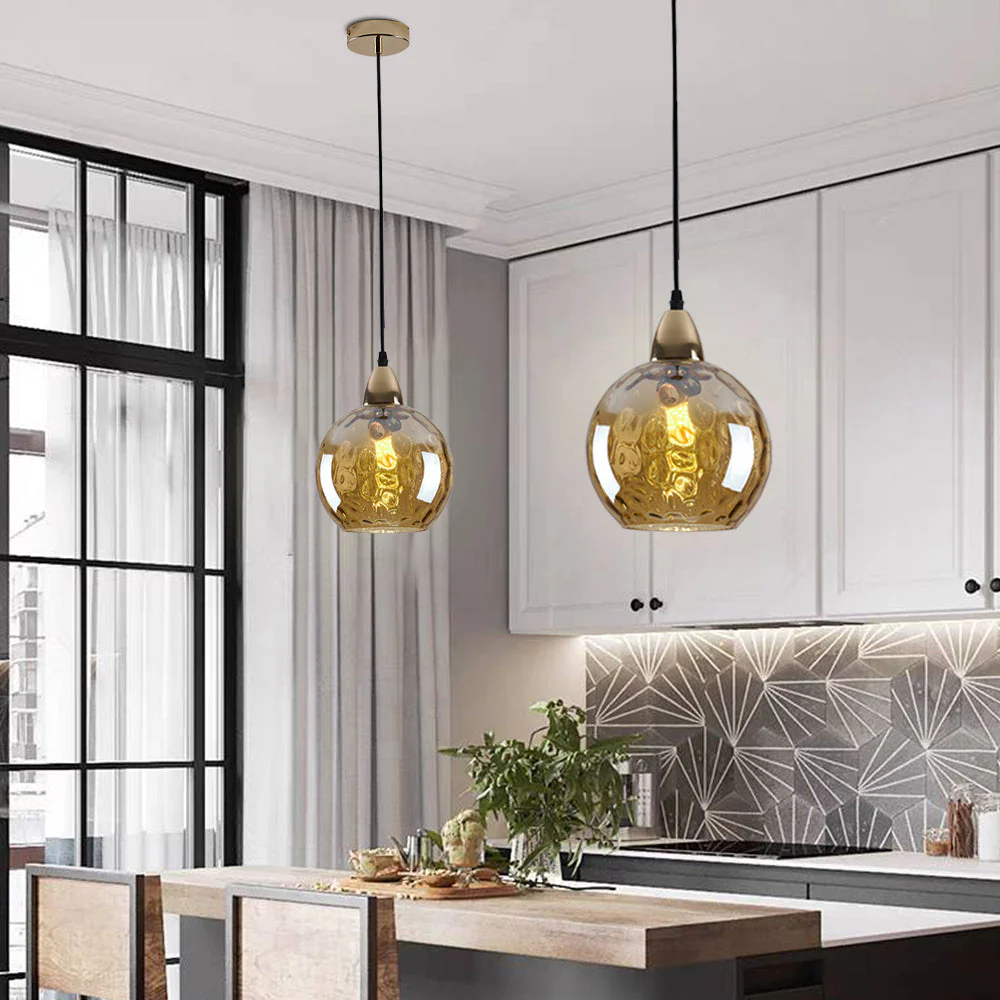 Water Ripple Glass Pendant Lights - Image 23