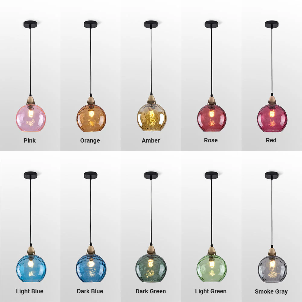 Water Ripple Glass Pendant Lights - Image 6