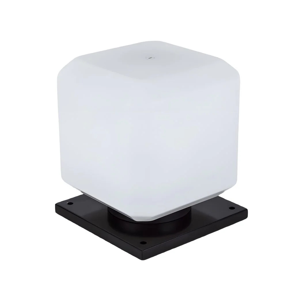 Waterproof Cube Outdoor LED Pier Mount Post Lamp for Garden - Image 8