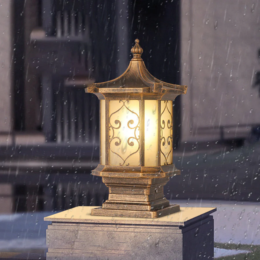 Irvi European-style Outdoor Gate Pillar Lights - Image 5
