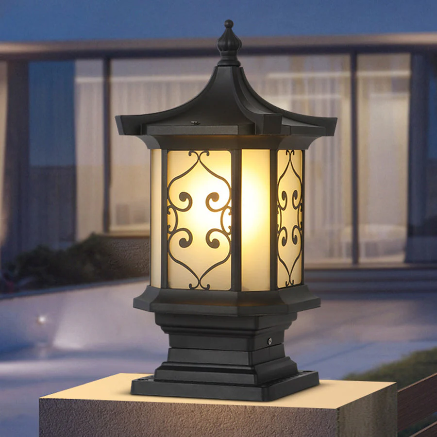 Irvi European-style Outdoor Gate Pillar Lights - Image 7