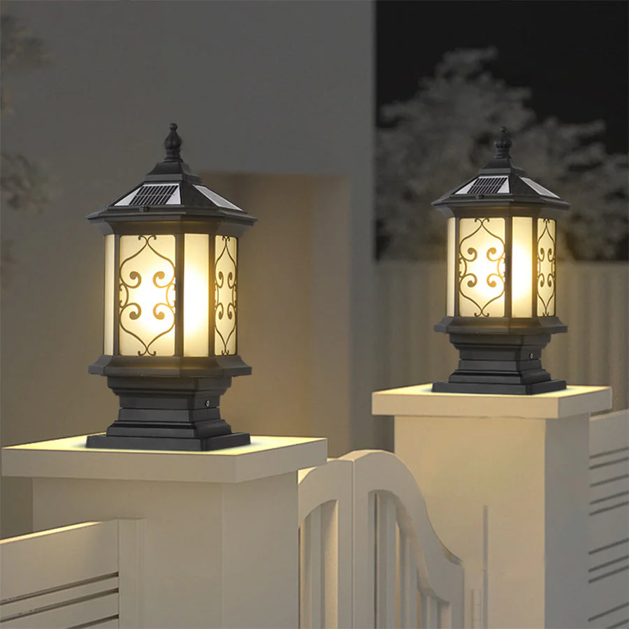 Irvi European-style Outdoor Gate Pillar Lights - Image 8