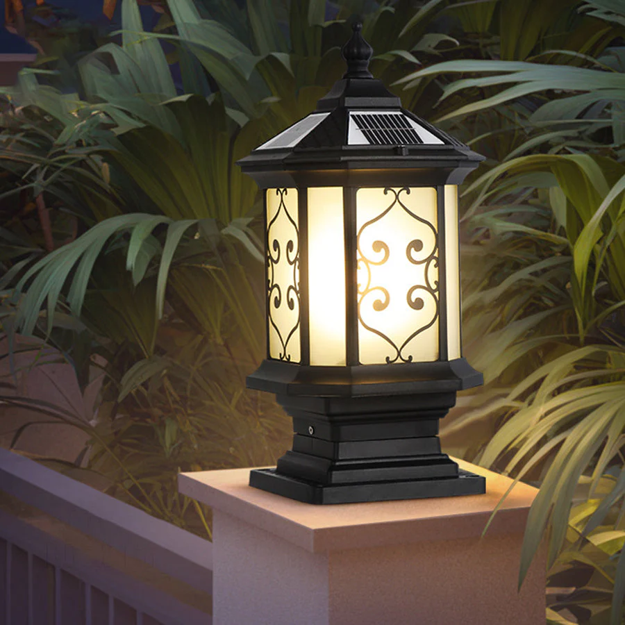 Irvi European-style Outdoor Gate Pillar Lights - Image 9
