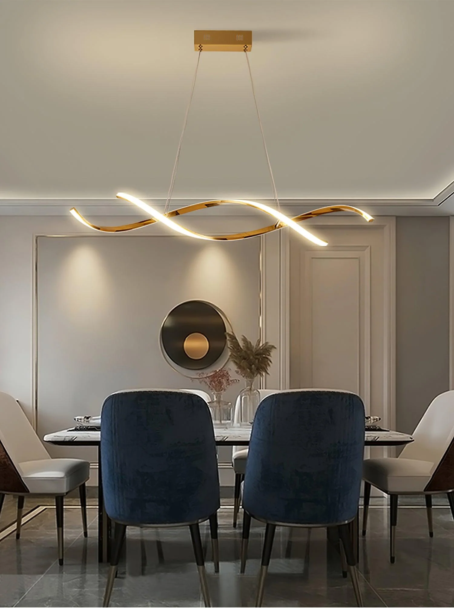 Wavora Gentle Waves Pendant Light - Image 27