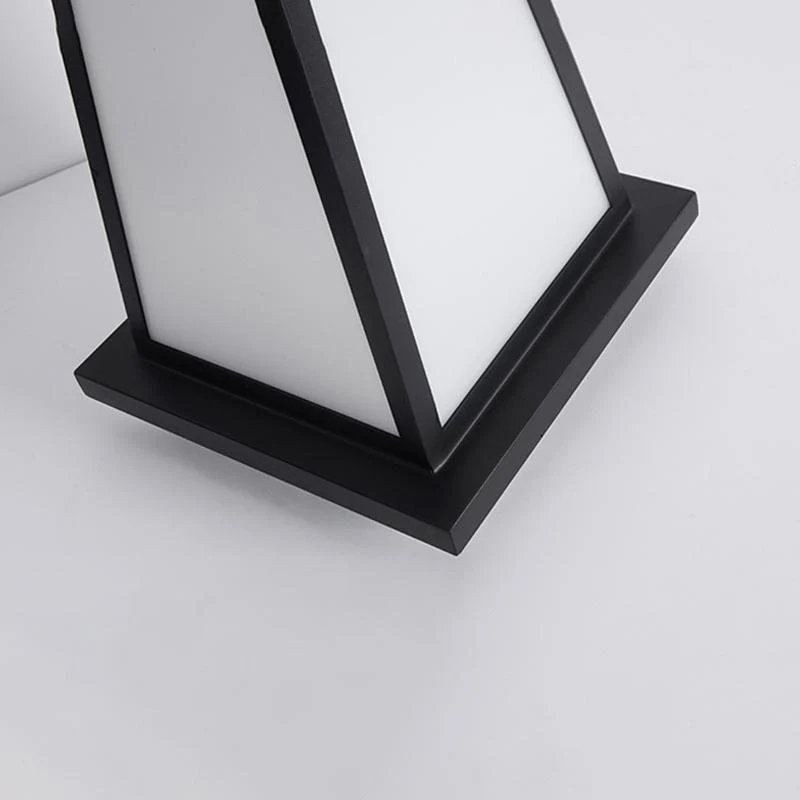 Weary LED Retro Black Outdoor Light Lanterns - Image 6