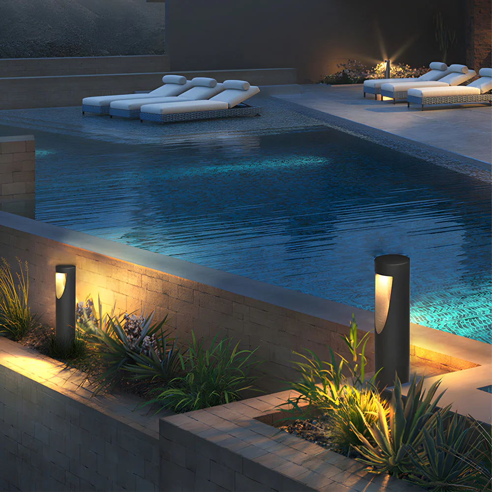 Wesley LED Modern Style Outdoor Path Light - Image 3