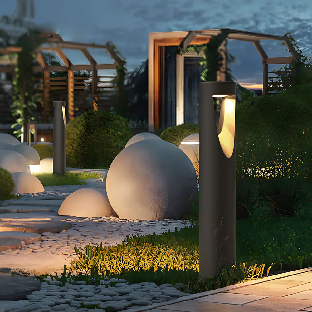 Wesley LED Modern Style Outdoor Path Light - Image 5
