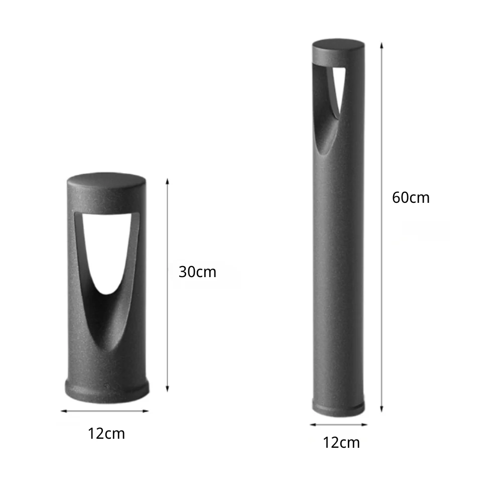 Wesley LED Modern Style Outdoor Path Light - Image 9