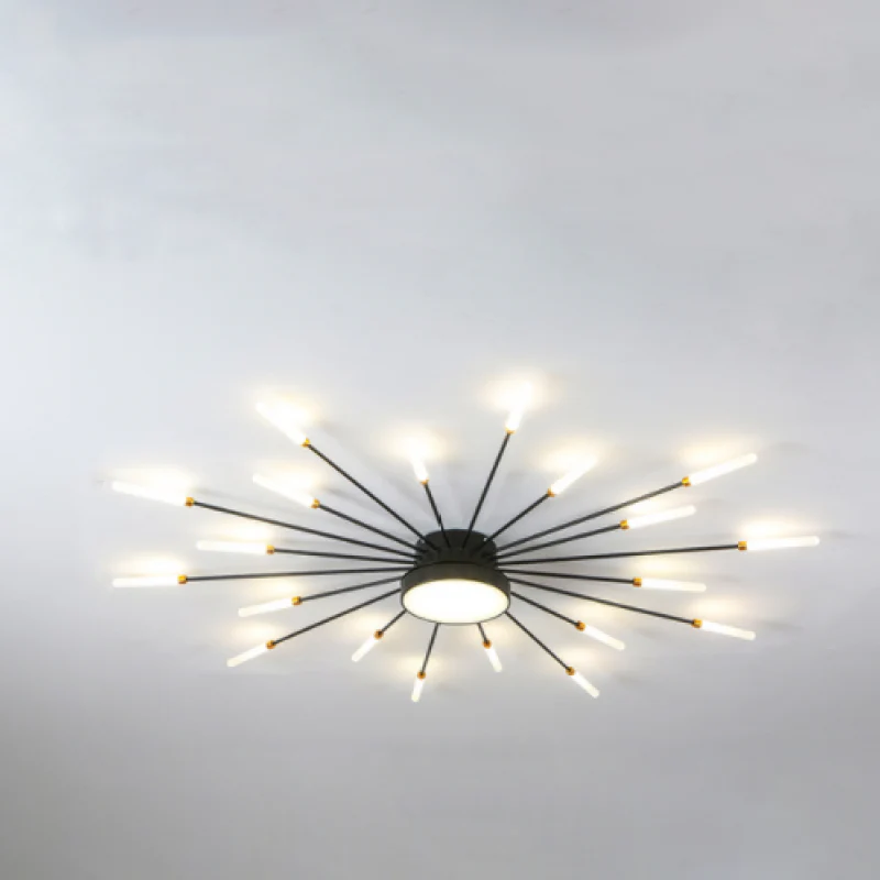 Wesley Modern Home Decoration Fireworks LED Ceiling Light - Image 21