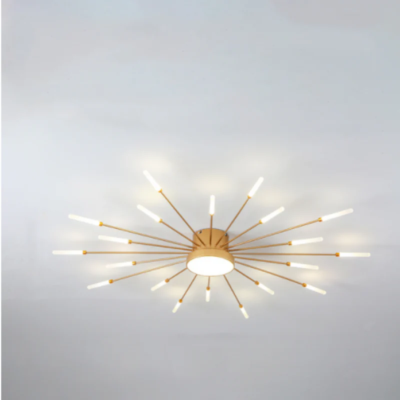 Wesley Modern Home Decoration Fireworks LED Ceiling Light - Image 6