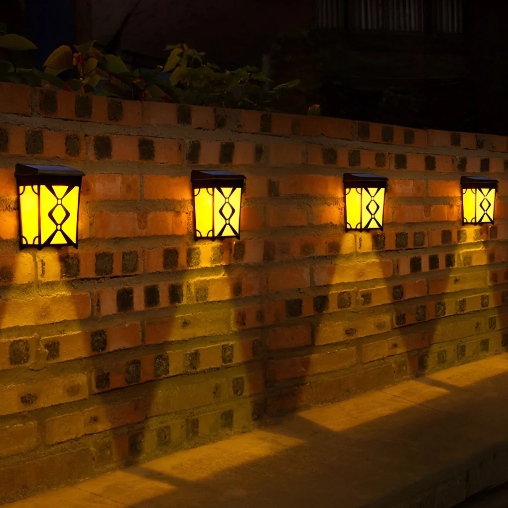 White LED RGB Intelligent Sensor ABS Outdoor Wall Lights - Image 10