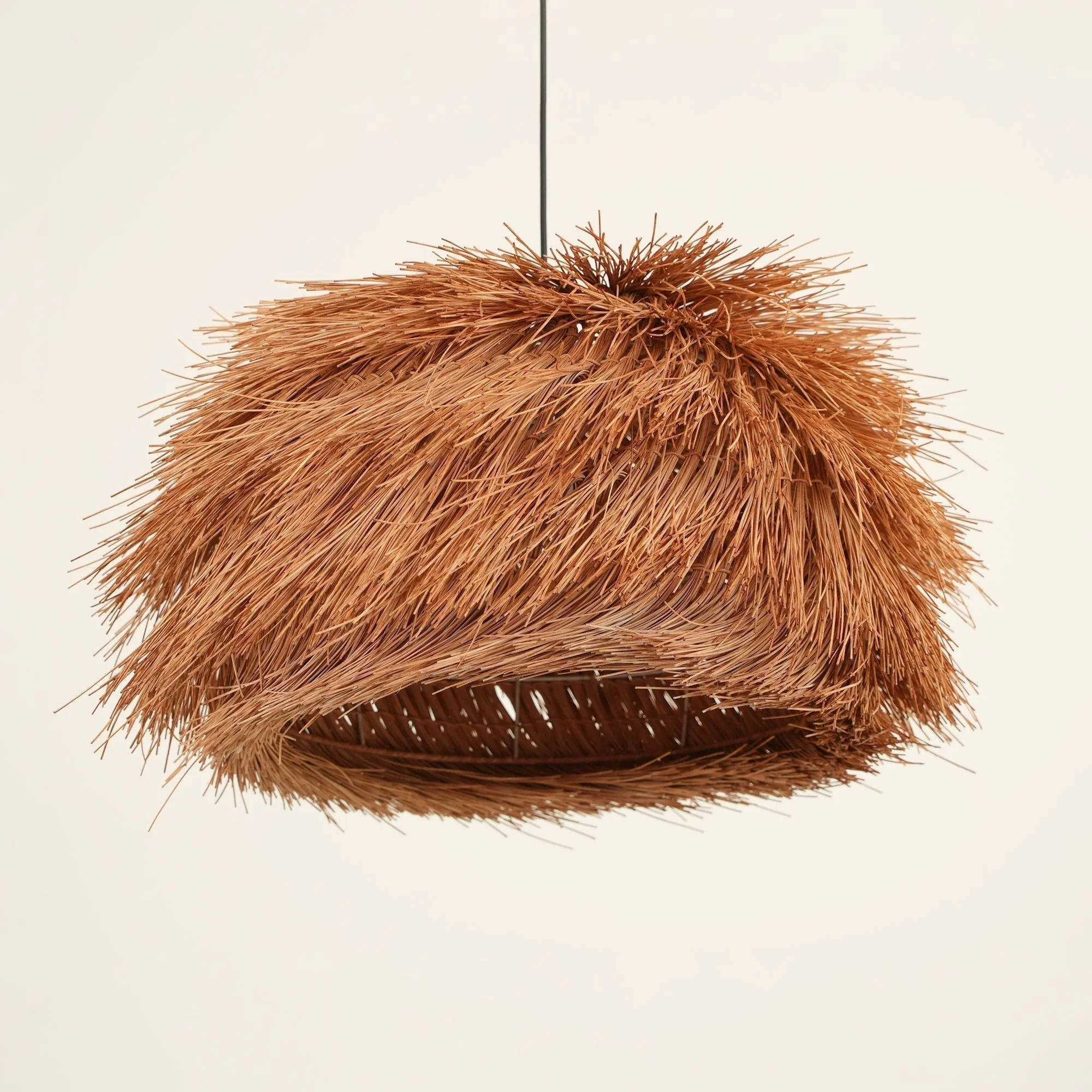 Wickora Vintage Wicker Pendant Lamp - Image 33