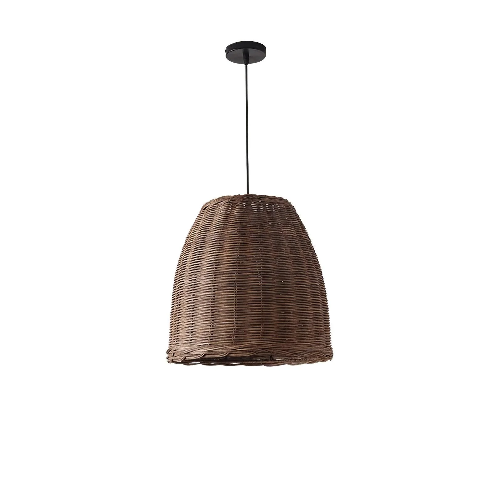 Wickora Vintage Wicker Pendant Lamp - Image 8
