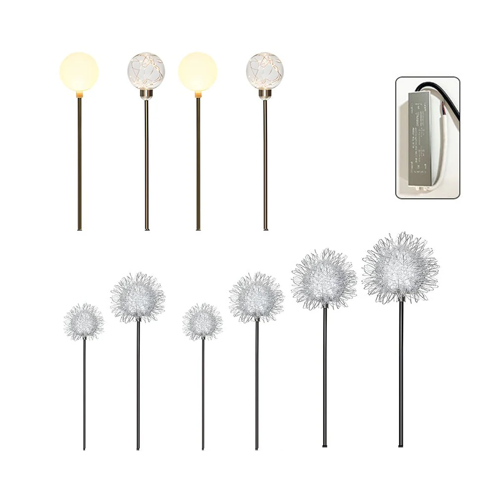 Wid Solar Dandelion LED Outdoor Pathway Light - Image 9