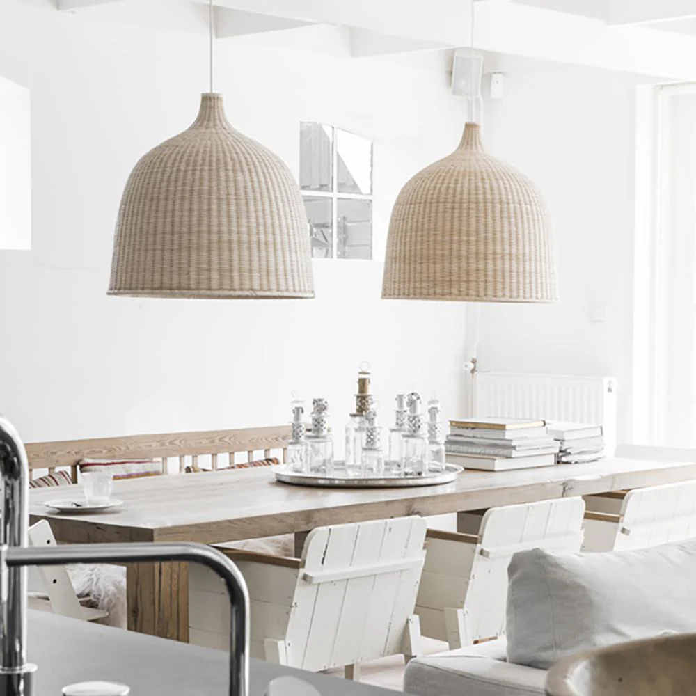 Willow Rustic Rattan Pandent Light - Image 32