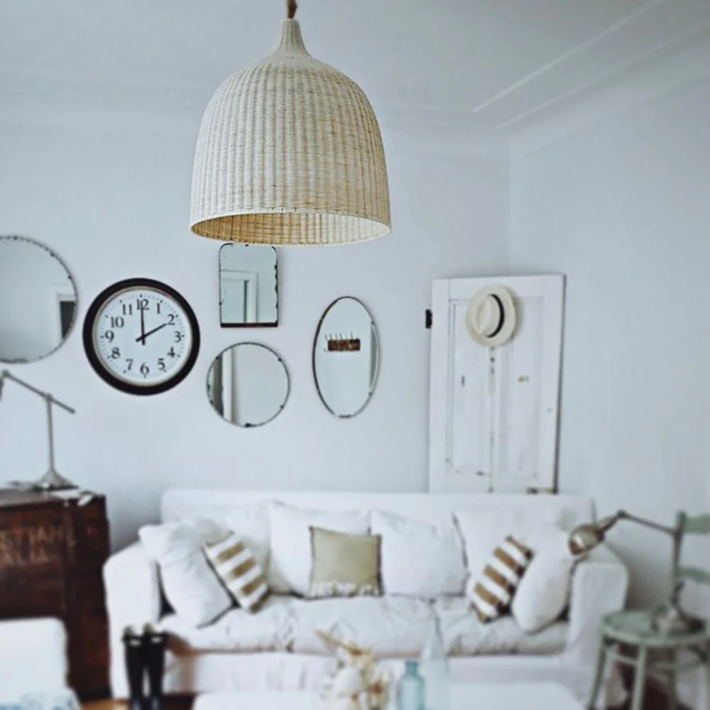 Willow Rustic Rattan Pandent Light - Image 52