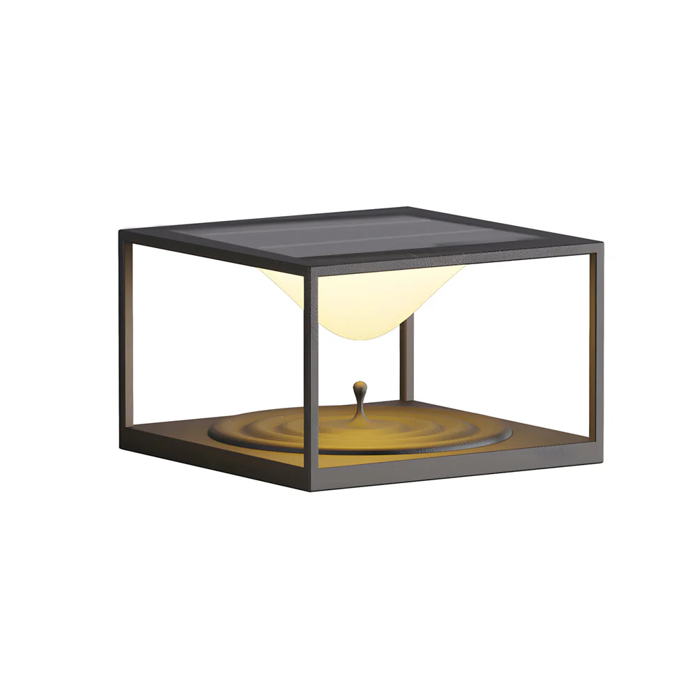 Winston Square Pillar Stainless Steel Outdoor Post Light - Image 7