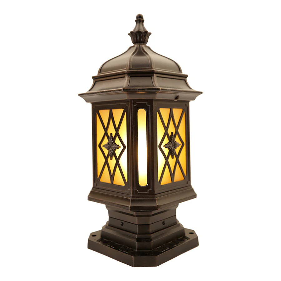 Wise Modern Waterproof Outside Pillar Lights - Image 2