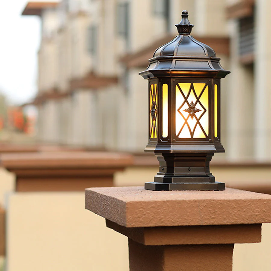 Wise Modern Waterproof Outside Pillar Lights - Image 5