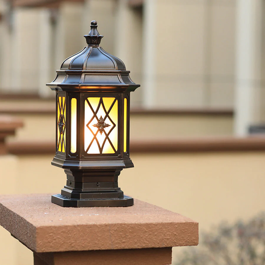 Wise Modern Waterproof Outside Pillar Lights - Image 7