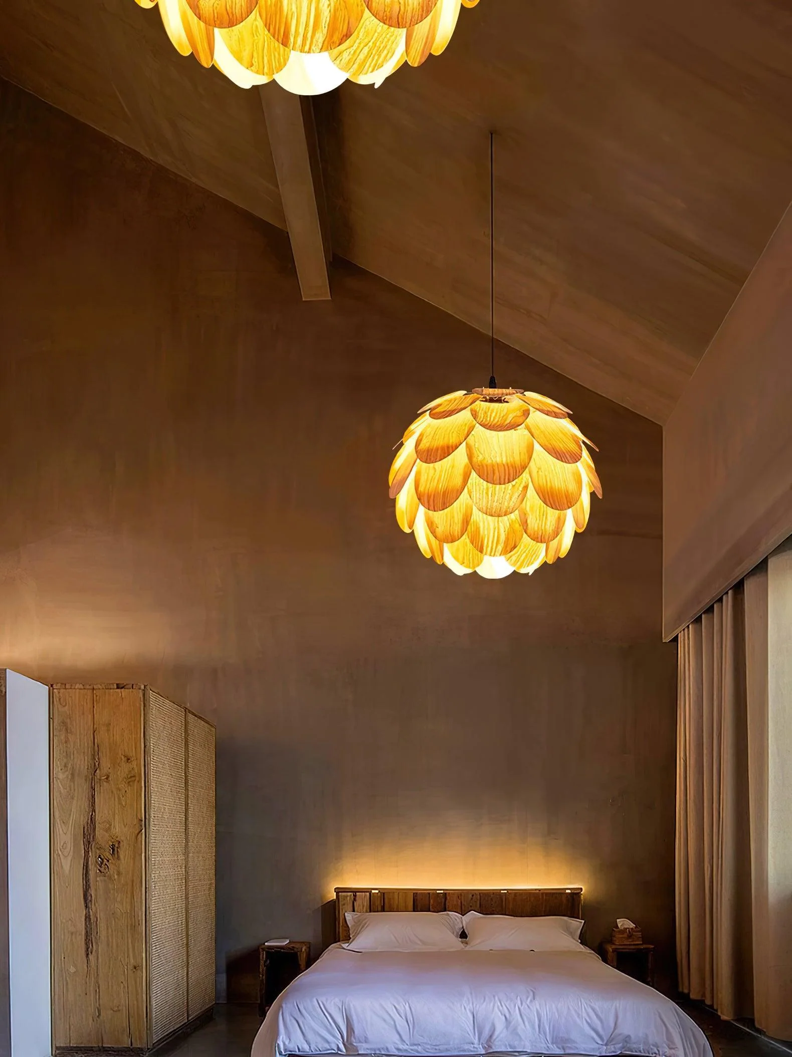 Wlara Modern Wood Pendant Light - Image 10