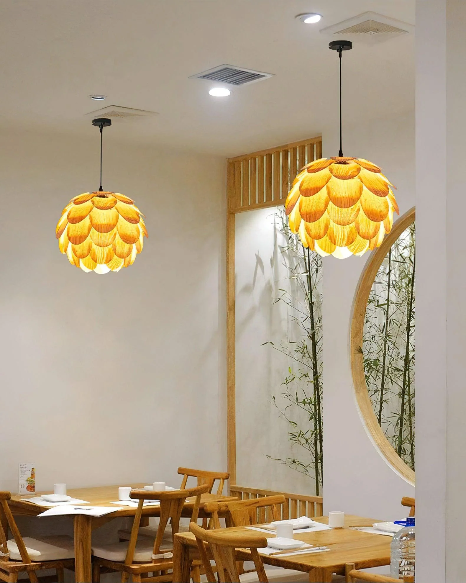 Wlara Modern Wood Pendant Light - Image 9