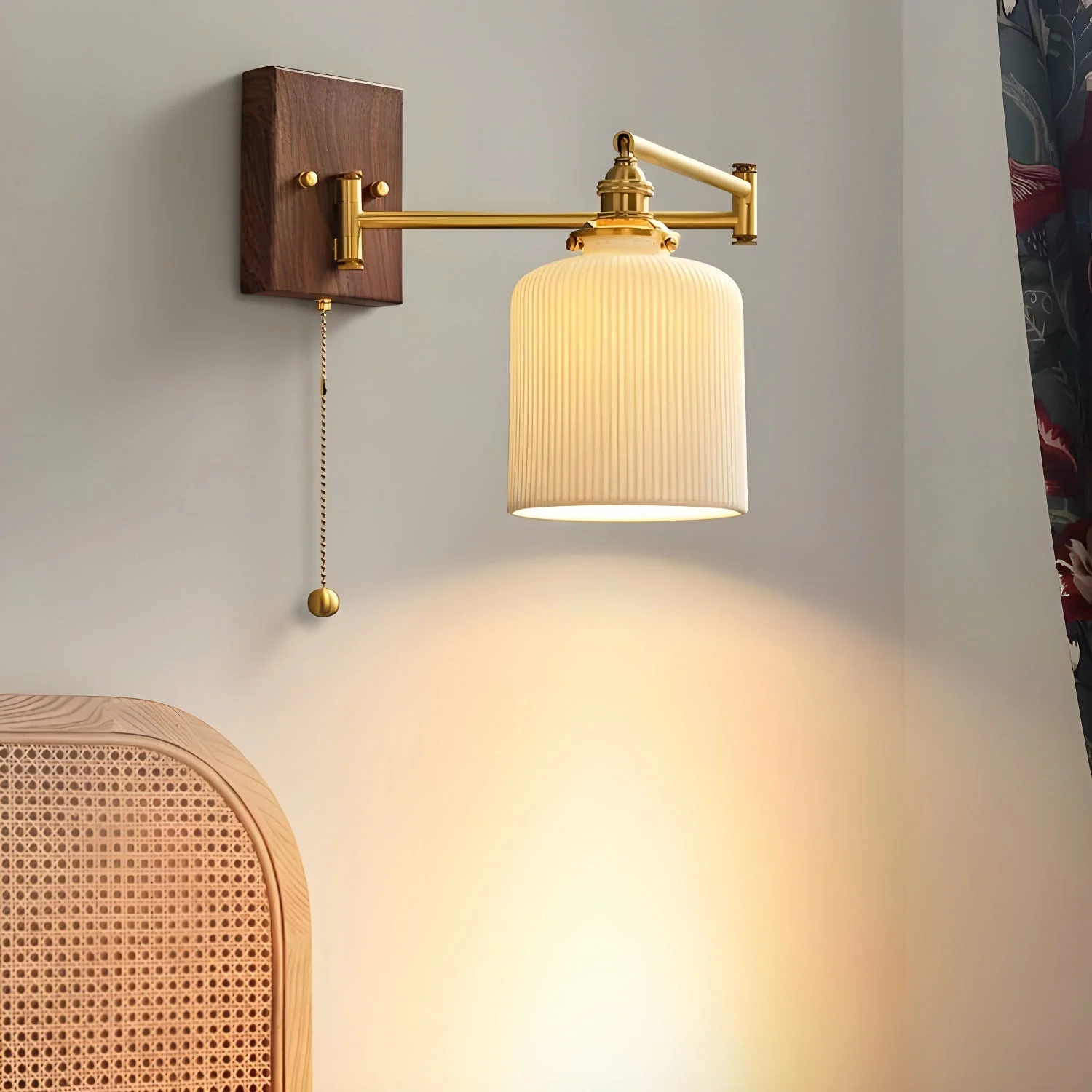Wolf Wall Lamp Unique Geometry Ceramic - Image 35