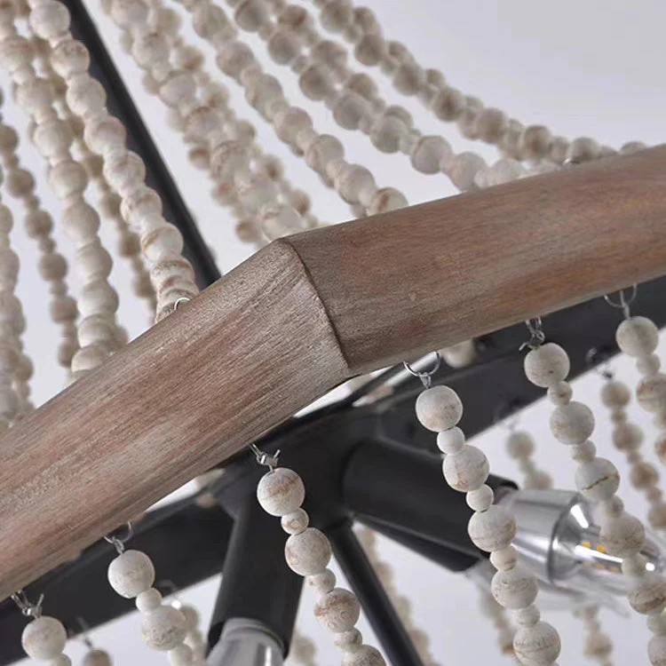 Wood Farmhouse Chandelier - Image 17