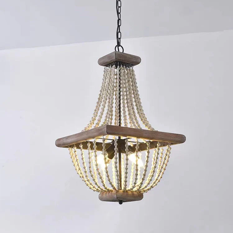 Wood Farmhouse Chandelier - Image 18