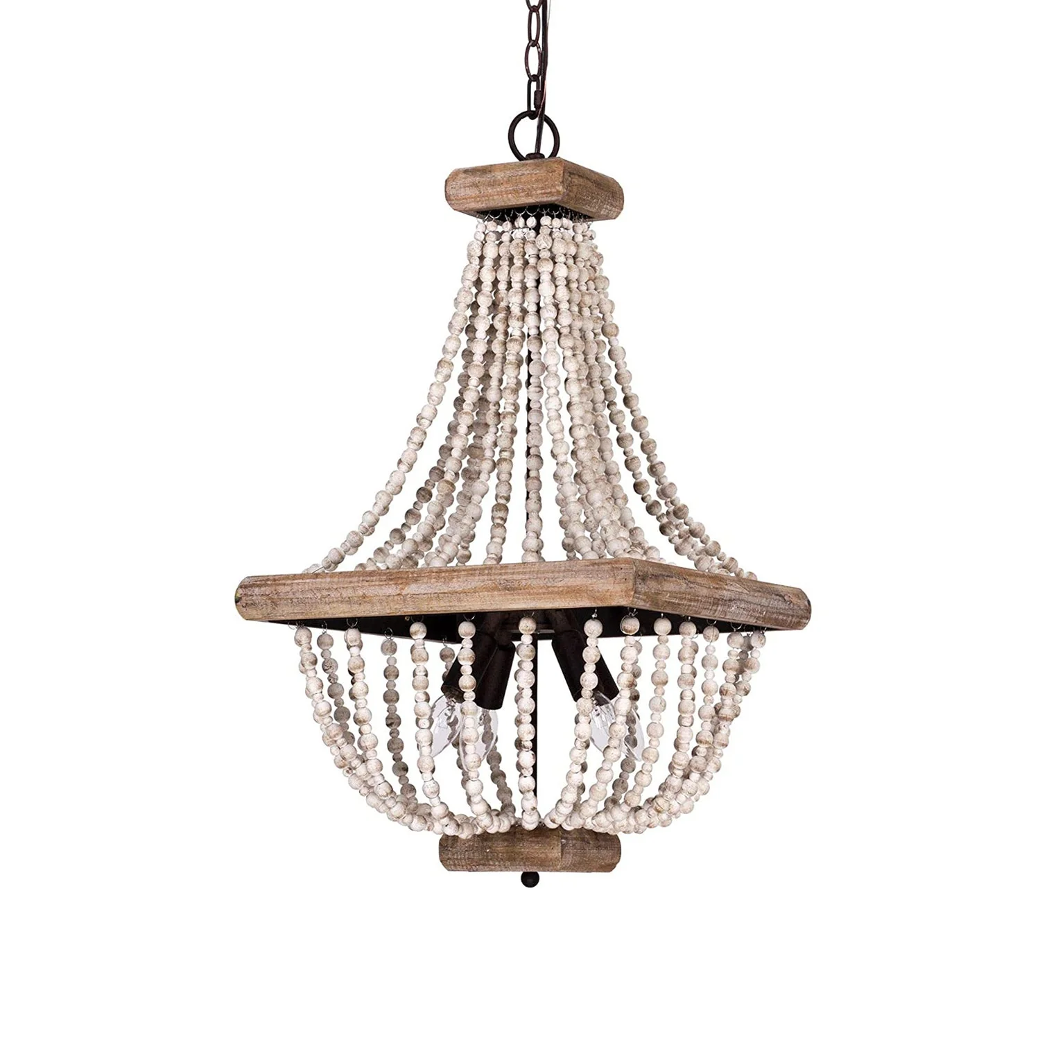 Wood Farmhouse Chandelier - Image 22
