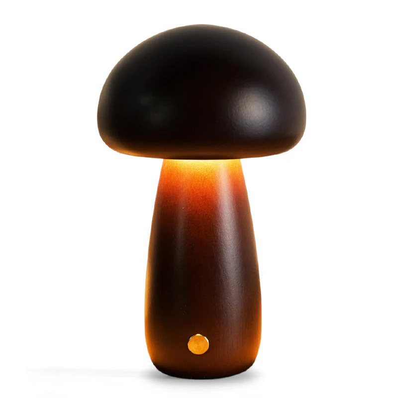 Wooden Rustic Wood Table Lamp - Image 10