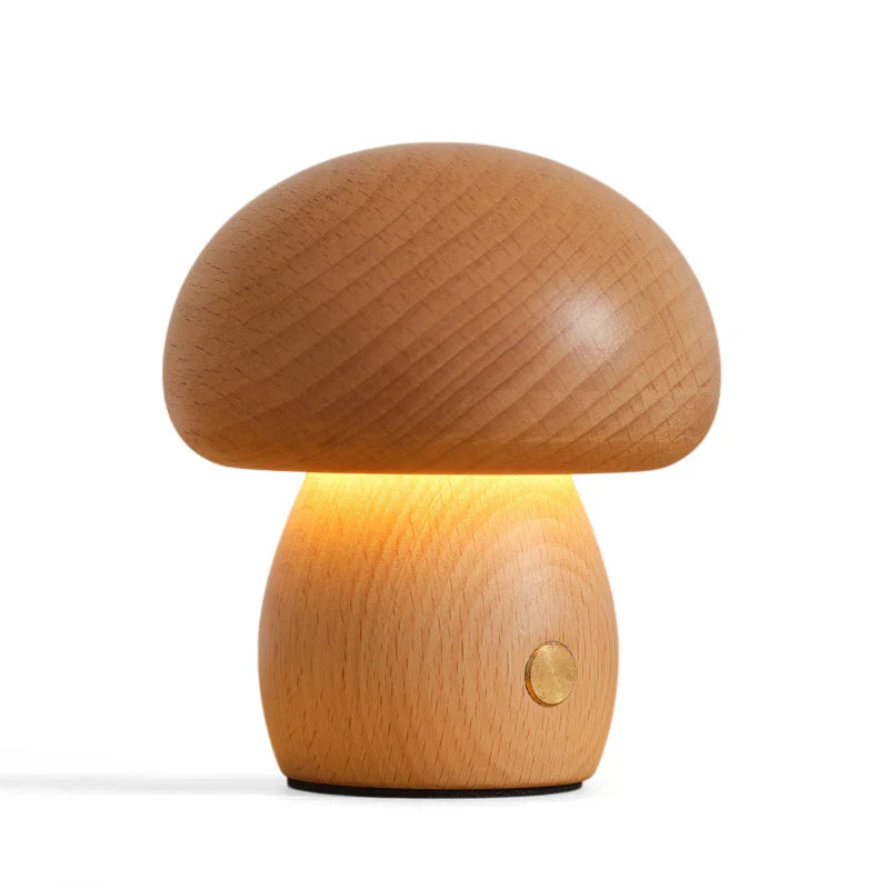 Wooden Rustic Wood Table Lamp - Image 13
