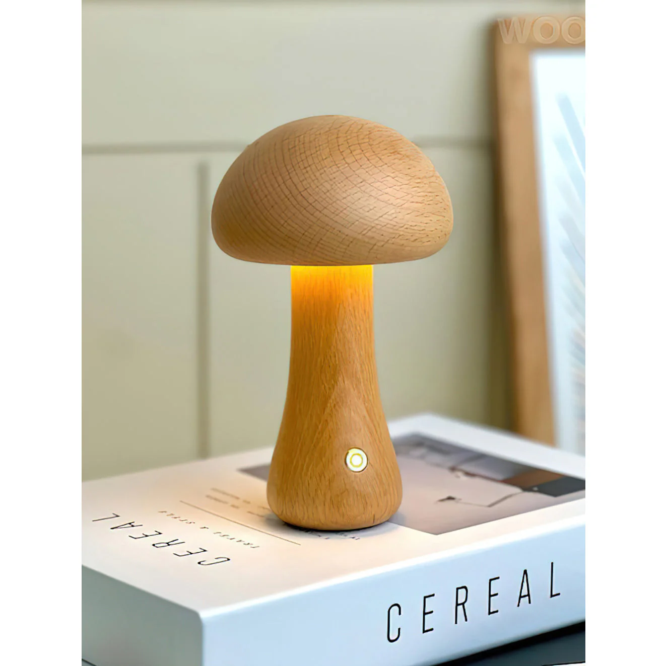 Wooden Rustic Wood Table Lamp - Image 15