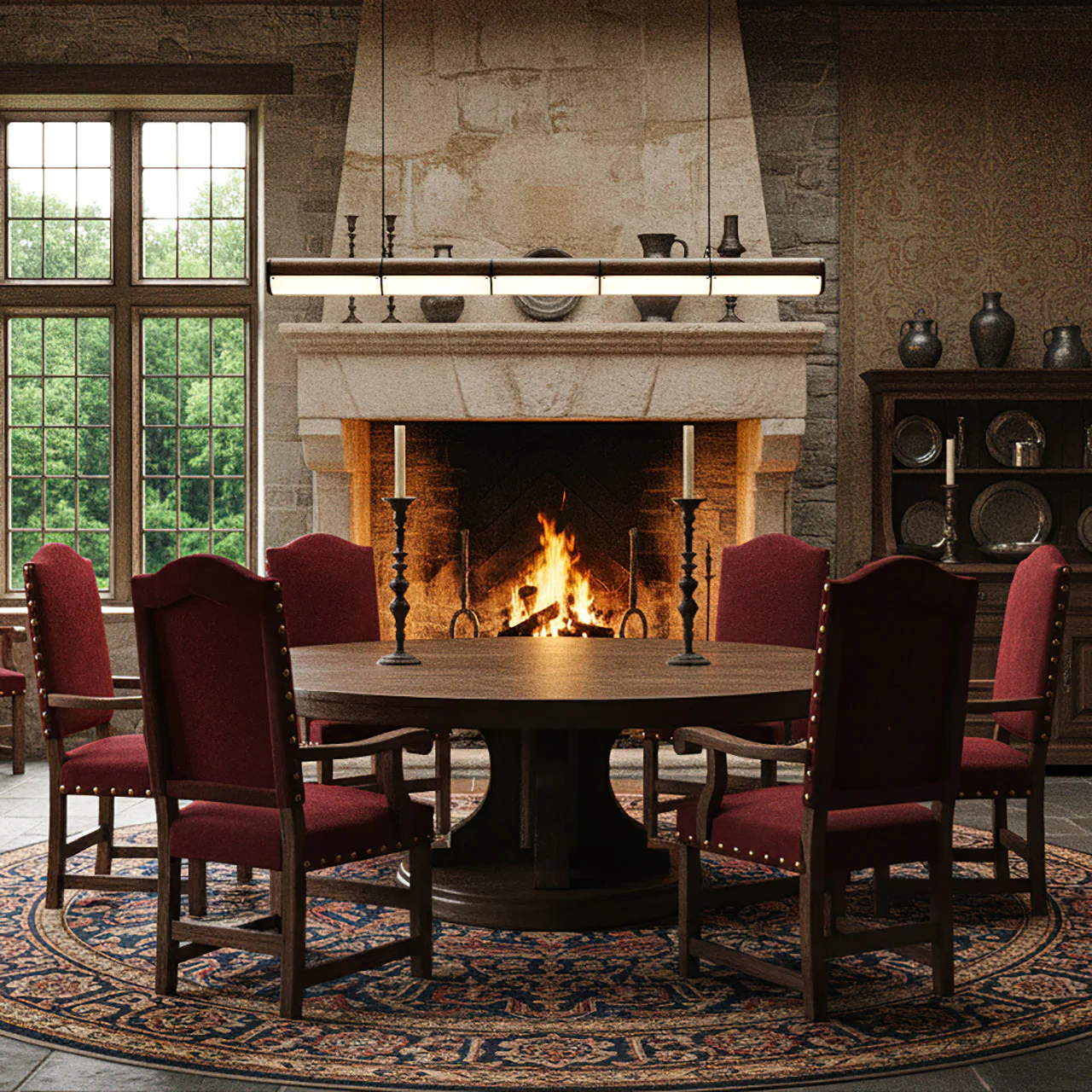 Woody Medieval Pendant Light - Image 7