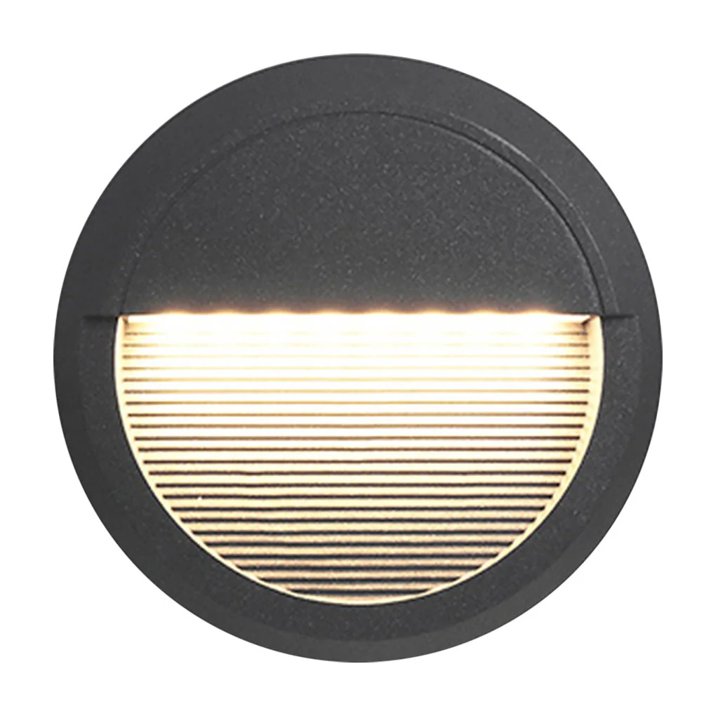 Wyan LED Corner Courtyard Outdoor Step Lights - Image 3