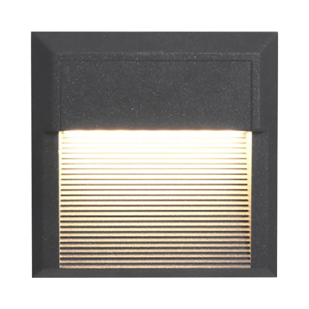 Wyan LED Corner Courtyard Outdoor Step Lights - Image 4