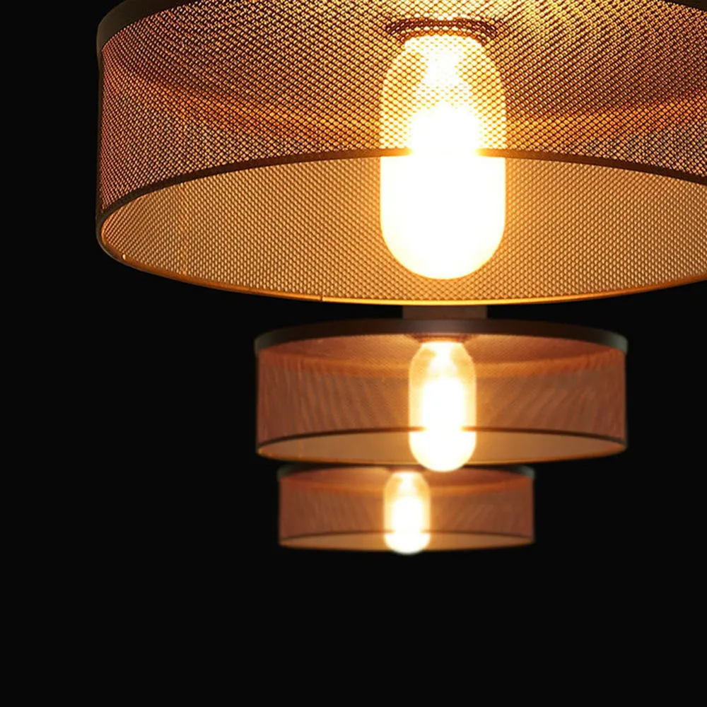 Xenith Industrial Cylindrical Pendant Light, Cement/Metal - Image 22