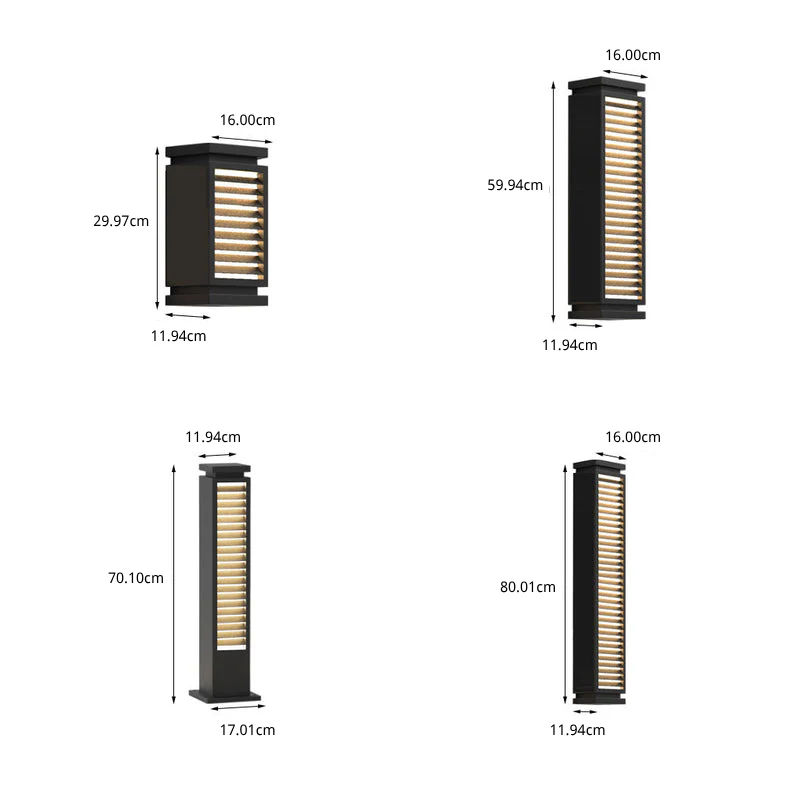 Zaary Sleek Modern Steel Outdoor Pathway Lights - Image 13