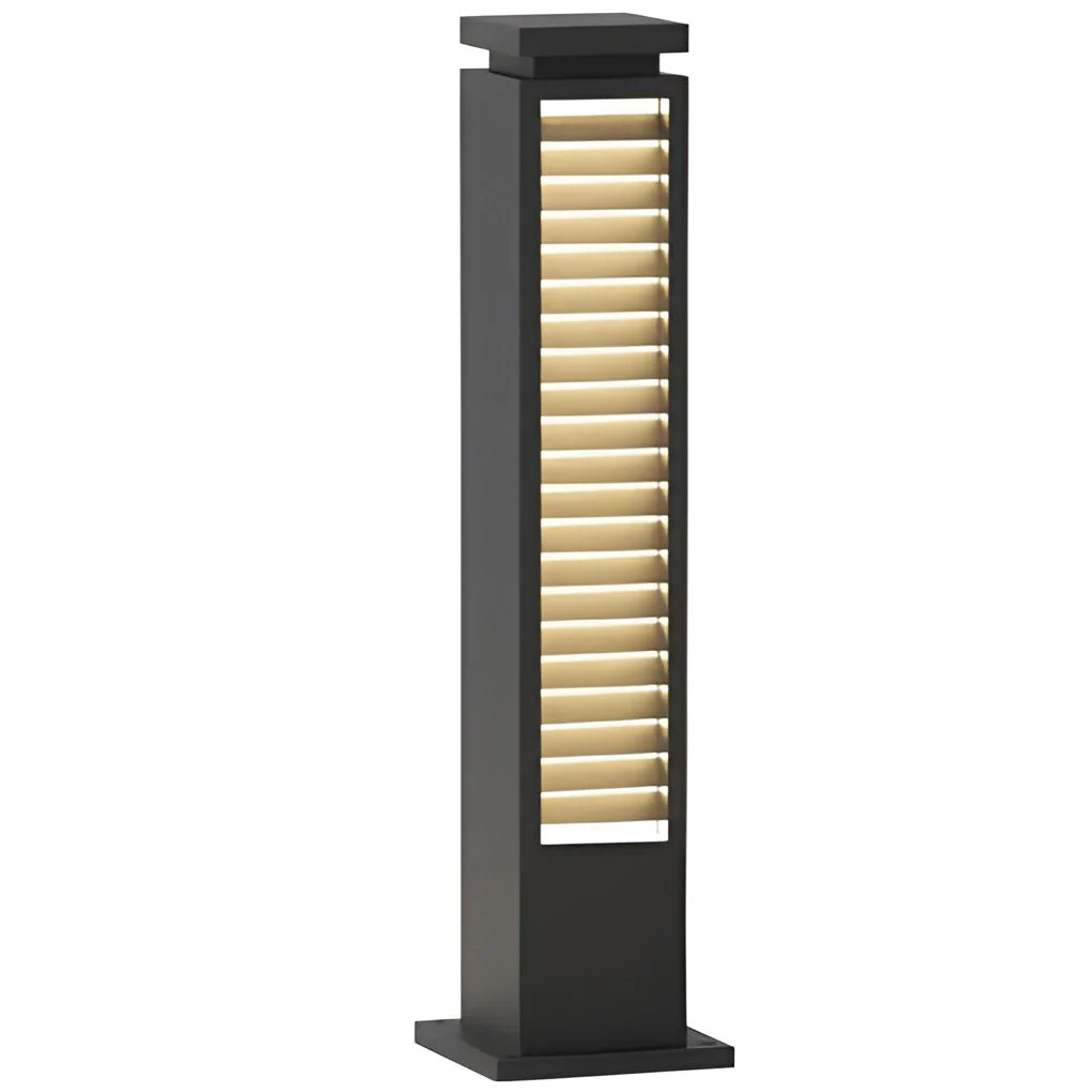 Zaary Sleek Modern Steel Outdoor Pathway Lights - Image 5