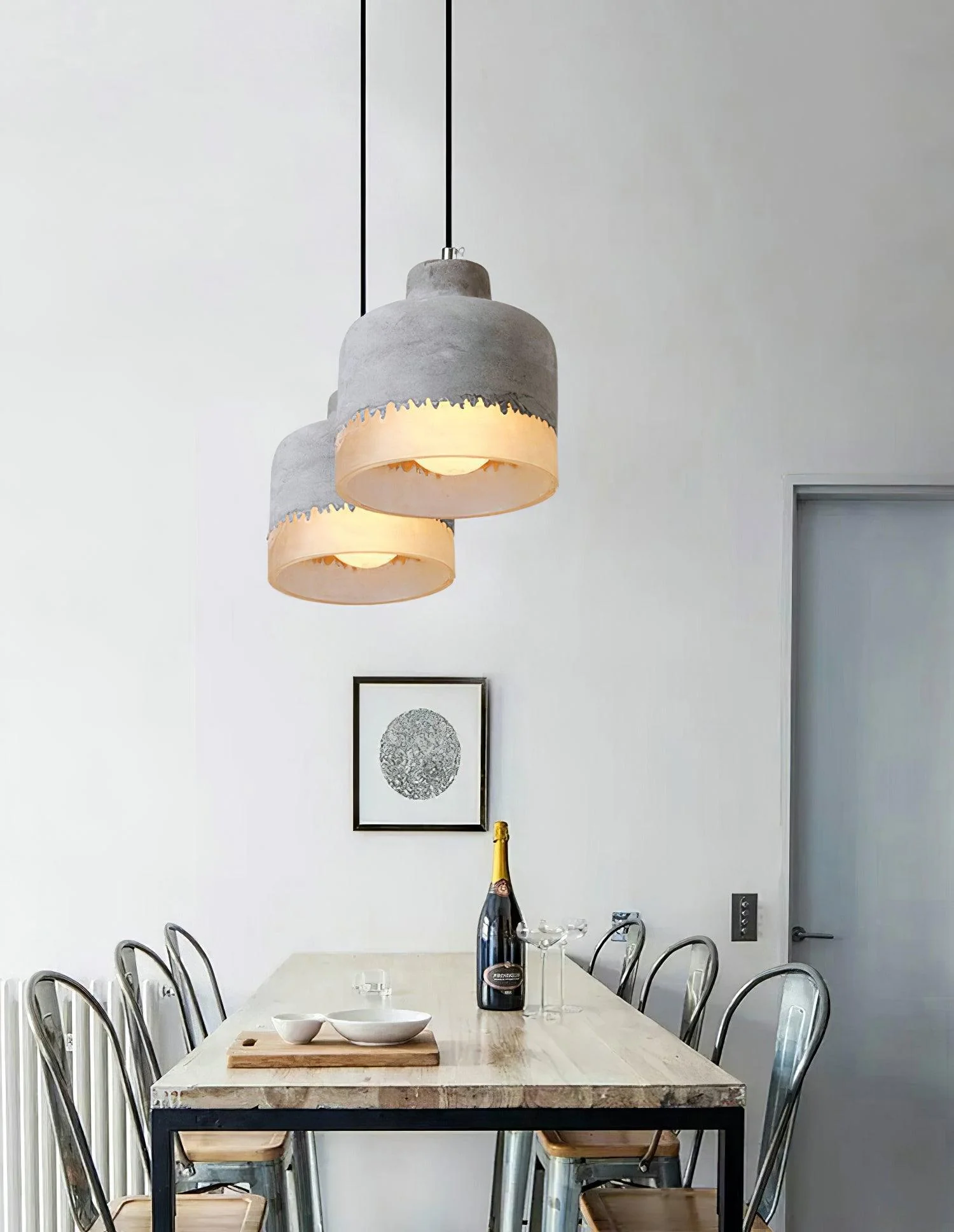 Zalora Resin Scandinavian Pendant Light - Image 21